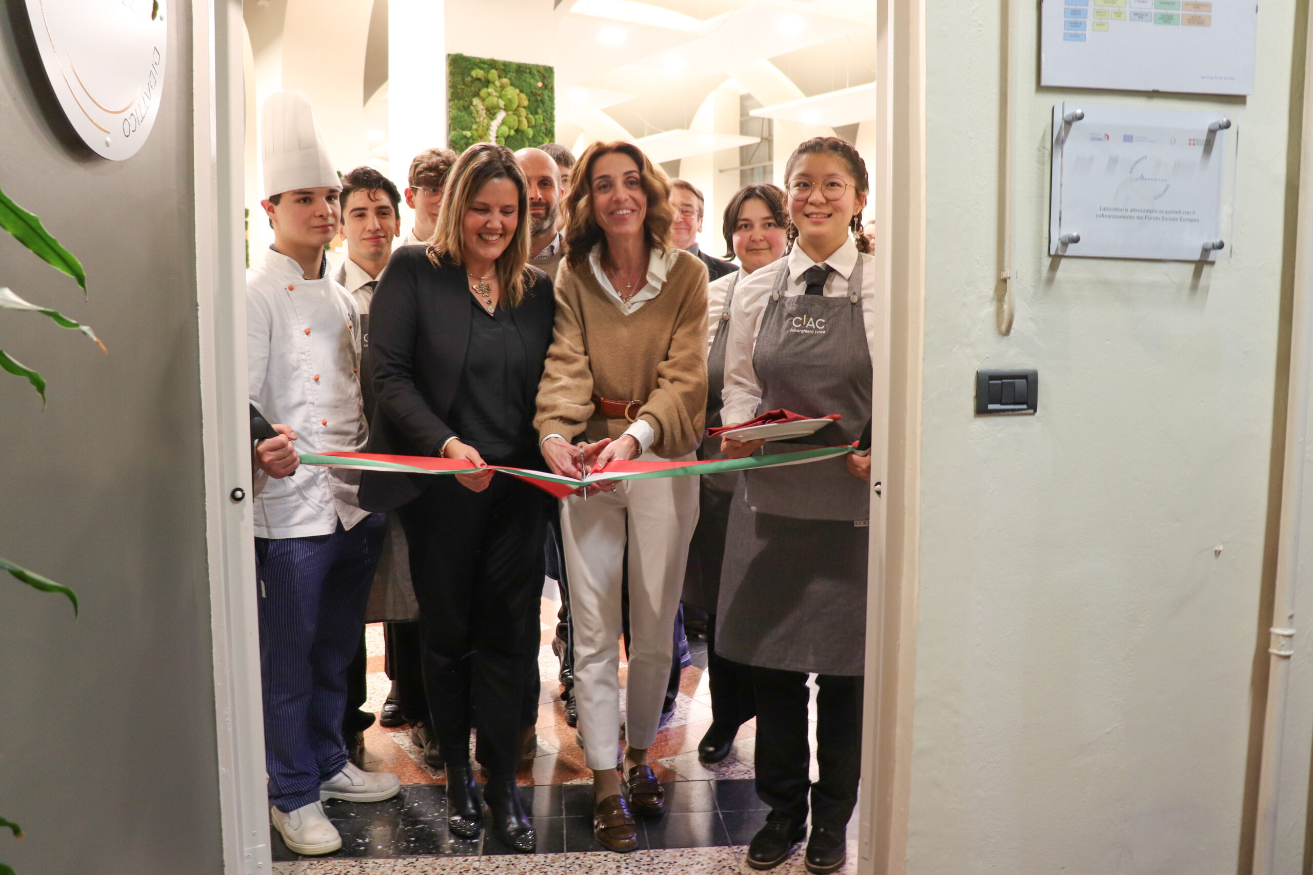 Inaugurazione Ristorante Didattico Morenica dedicato all’Impresa Formativa